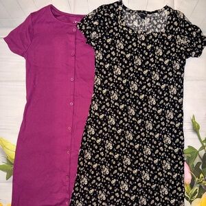 2 Girls Size L (10/12) Dresses by Art Class